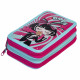 Пенал 3 отделения (Hatber) Sweets 190х110мм глянцевая ламинация арт.NPn_40102