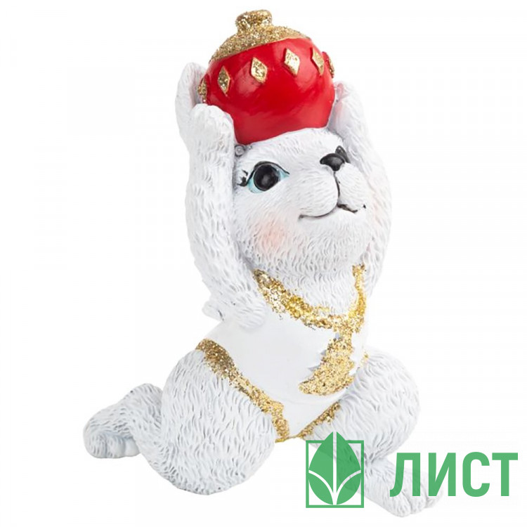 Статуэтка СГ "Заяц в позе война" 09см арт.89282