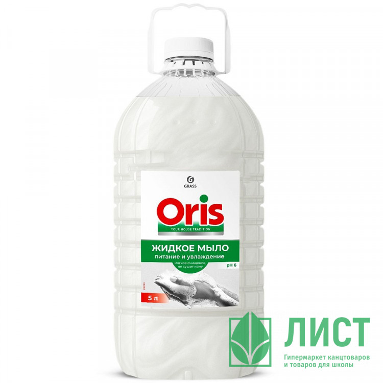Туалетное мыло 5л жидкое ПЭТ ORIS эконом Grass арт.126145
