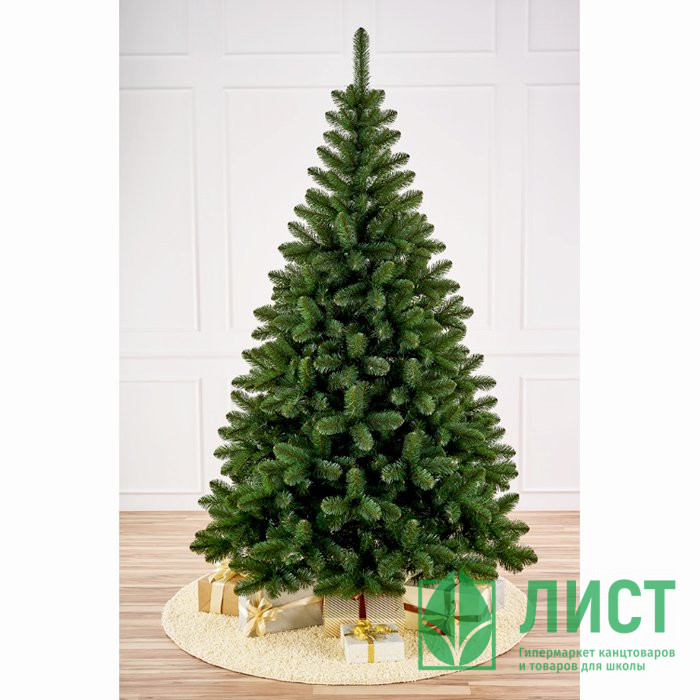 Елка 180см "Владимирская" (хвоя ПВХ, ветки отгибные, подставка металл.) арт.ЕВЛ 18