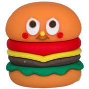 Точилка пластиковая (deVENTE) Hamburger 1 отверстие покрытие Soft Touch арт.8031315