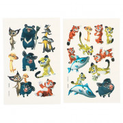 Татуировка на тело Лео и Тиг арт.9020856