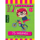 Книжка мягкая обложка А6 (Айрис) Умный блокнот 75 задачек на мышление