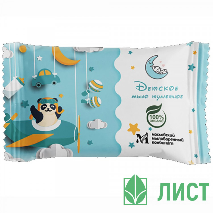 Мыло туалетное 100г в обертке  МЫЛОВАР марка Детское