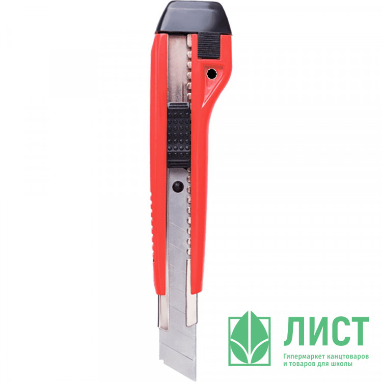 Нож канцелярский 09мм deVENTE металлической направляющей арт.4090307