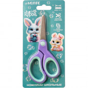 Ножницы детские 130мм прорезиненные ручки deVENTE Маленький Кролик (Little Rabbit) арт.8010605