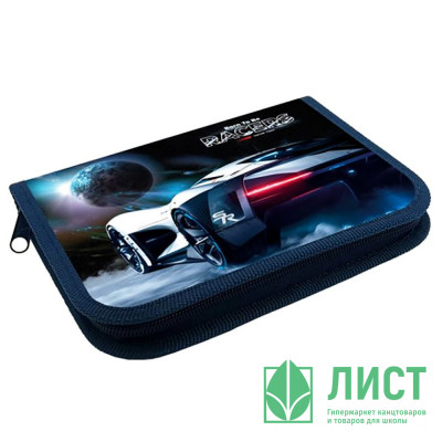 Пенал 1 отделение с откидной планкой (ОНИКС) ПКК 07-5 Space auto 190х130мм ламиннированный картон Пенал 1 отделение с откидной планкой (ОНИКС) ПКК 07-5 Space auto 190х130мм ламиннированный картон