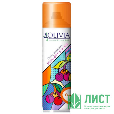 Дезодорант Olivia женский 150 мл спрей Энергия (Ст.12) Дезодорант Olivia женский 150 мл спрей Энергия (Ст.12)