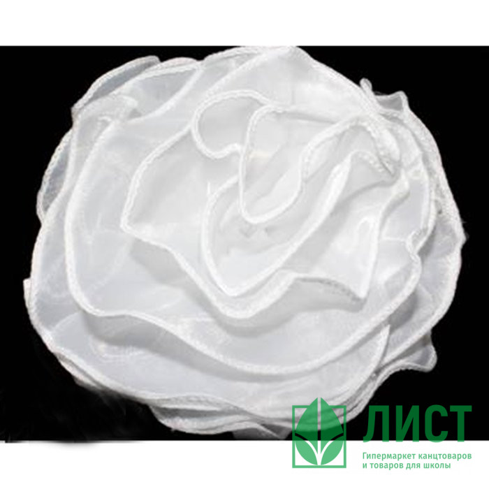 Бант для волос молочный Arco Carino 18см арт.140