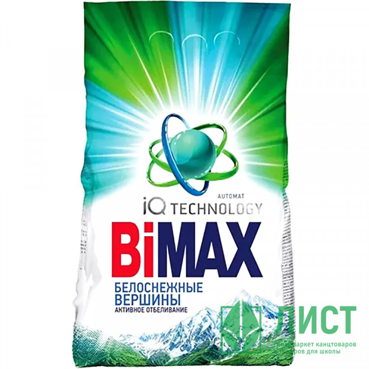 Стиральный порошок Bimax 3000г Автомат Белоснежные вершины