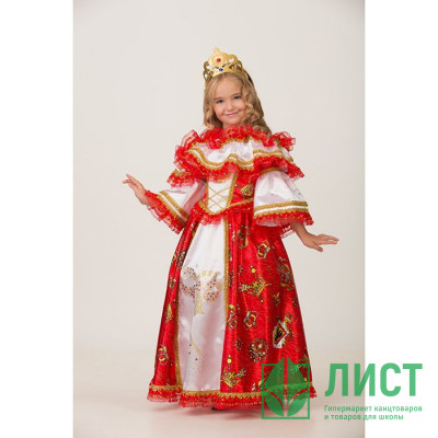 Костюм для девочки Герцогиня (платье,корона,подъюбник) р.28/110-38/146 арт.1903 Костюм для девочки Герцогиня (платье,корона,подъюбник) р.28/110-38/146 арт.1903