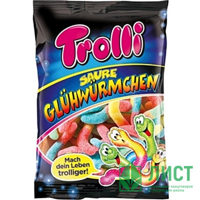 Жевательный мармелад Trolli Светлячки кислые (Ст.24) Жевательный мармелад Trolli Светлячки кислые (Ст.24)