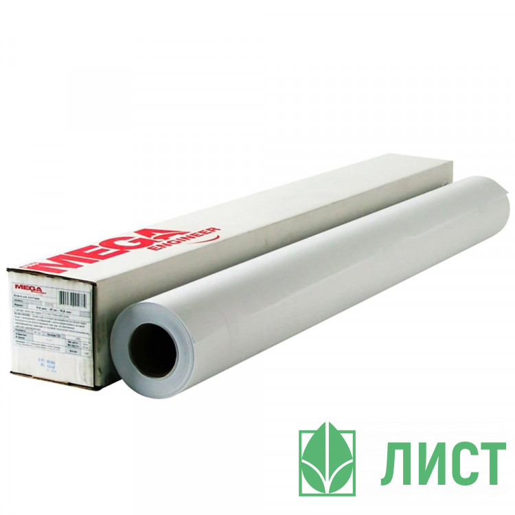Бумага широкоформатная ProMEGA engineer 80г/кв.м 914мм*175м 76мм (А0+) белизна 162% матовое покрытие