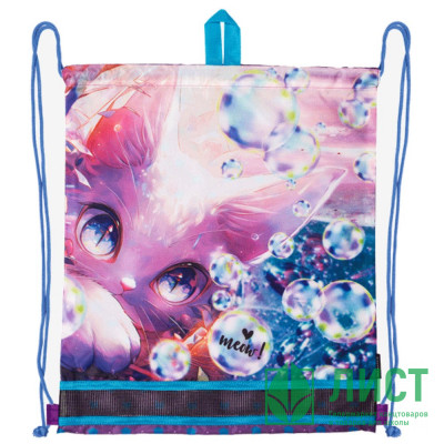 Сумка для сменной обуви 1 отделение (deVENTE) Lovely Cat 40x47см арт.7040457 Сумка для сменной обуви 1 отделение (deVENTE) Lovely Cat 40x47см арт.7040457