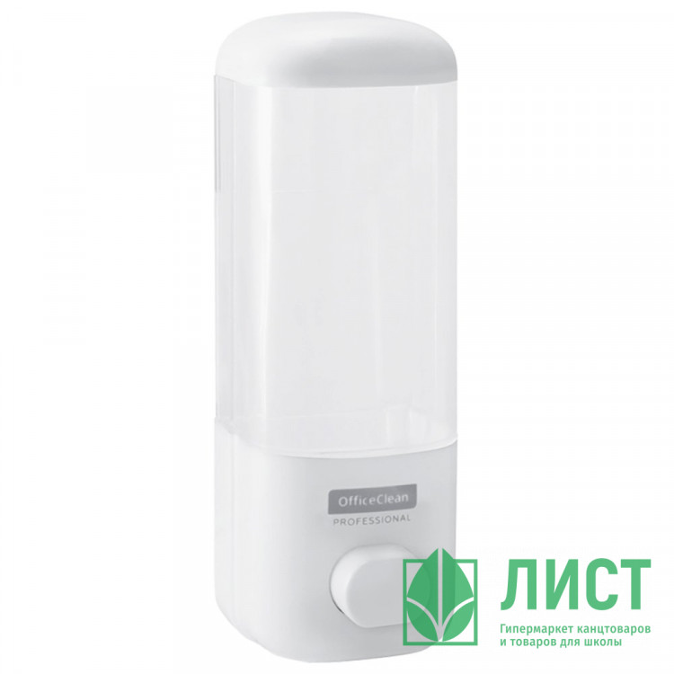 Диспенсер  для жидкого мыла OF ABC пластик белый 500 мл