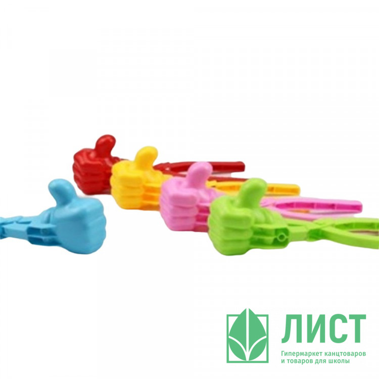 Снежколеп Форма для снега Лайк 34 см цвет микс арт.ИК-6849