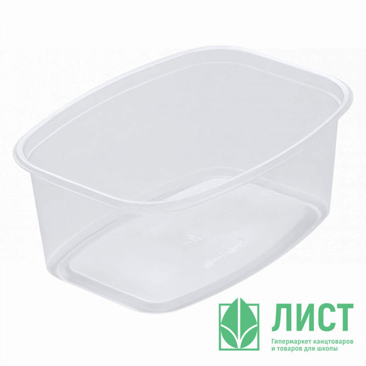Контейнер средний без крышки 500мл 138*102*56мм (Ст.100/1000)