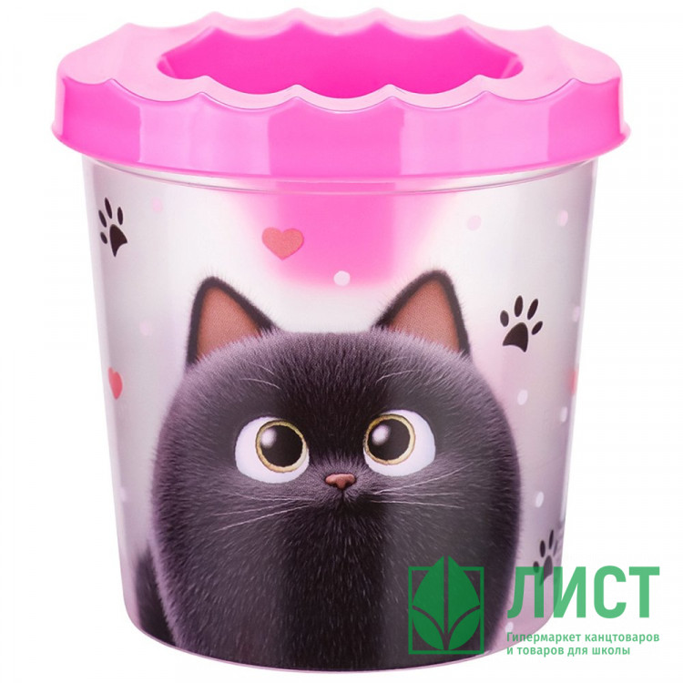 Стакан-непроливайка Prof-Press Забавные животные арт.С-0930