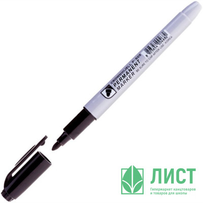 Маркер перманентный Crown MULTI MARKER  круглый 2мм черный арт.Р-505 (Ст.12) Маркер перманентный Crown MULTI MARKER
 круглый 2мм черный арт.Р-505 (Ст.12)