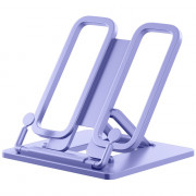 Подставка для книг (ErichKrause) Base Pastel пластик фиолетовая 19х23,5х1,5 см арт.58034