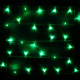 Гирлянда электрическая для дома точечная 24м 300LED цвет зеленый (светлый провод) 8режимов арт.128-008