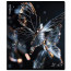 Тетрадь А5 клетка 48 листов скоба (ErichKrause) Glass Butterflies матовая ламинация выборочный УФ-лак ассорти арт.63315 - 