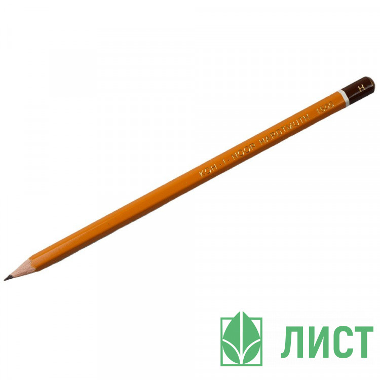 Карандаш чернографитный KOH-I-NOOR без ластика арт.1500 Н