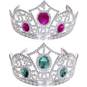 Корона карнавальная "Драгоценные камни", цв.микс арт.914-218