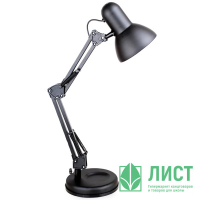 Светильник настольный на подставке Camelion (230V/60W/ЛОН) черный арт.KD-313 для маникюра Светильник настольный на подставке Camelion (230V/60W/ЛОН) черный арт.KD-313 для маникюра