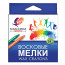 Мелки восковые (ЛУЧ) круглые 24 цвета арт.12С 862-08 - 