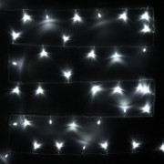 Гирлянда эл.д/дома точечная 9,5м 100LED цв.белый (с.провод) 8реж. (можно соединять) IP-20 арт.129-020