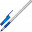 Ручка шариковая непрозрачный корпус  резиновый упор (BIC) Round Stic Exact син 0,7мм арт.BC918543 - 