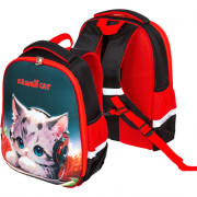 Ранец для девочек школьный (Attomex) Optima. Kawaii Cat 37x28x18см арт.7033501