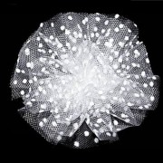 Бант для волос белый Arco Carino см арт.147