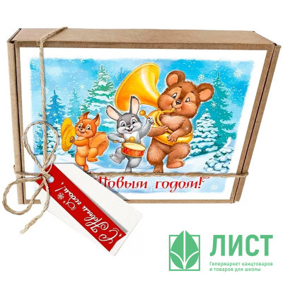 Набор д/упаковки &quot;НГ песня&quot; ретро(наполнит.,открыт.,бечев.,2бир) 17*13*4см арт.93,074,00 Набор д/упаковки "НГ песня" ретро(наполнит.,открыт.,бечев.,2бир) 17*13*4см арт.93,074,00