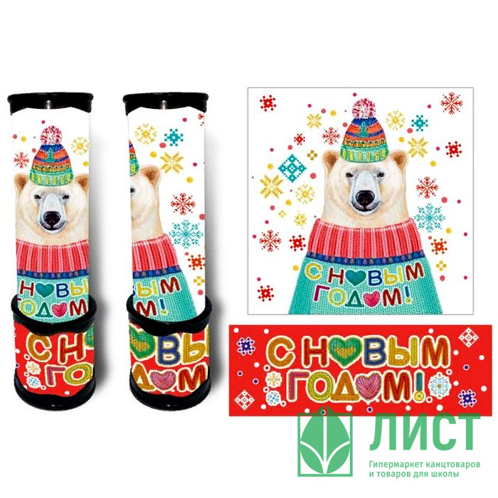 Калейдоскоп "Мишка" 20*5,6 арт.86307