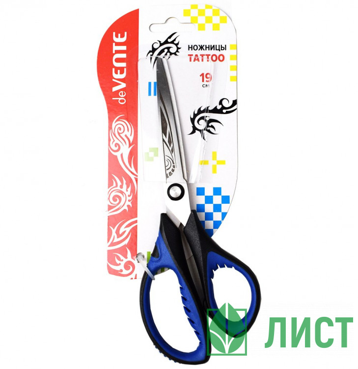 Ножницы резиновые кольца 190мм deVENTE Тату (Tattoo) арт.4091801 (Ст.)