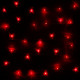 Гирлянда электрическая для дома точечная 24м 300LED цвет красный (светлый провод) 8режимов арт.128-006