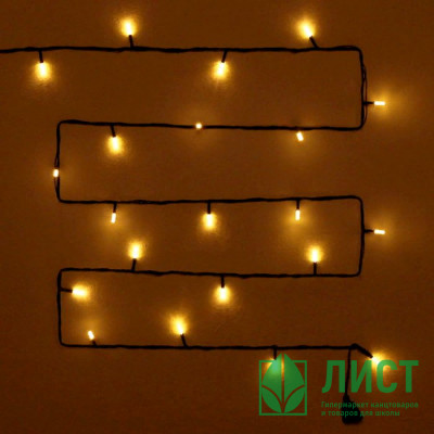 Гирлянда электрическая для дома точечная 05м 36LED цвет теплый белый (темный провод) 8режимов артемный 130-309 Гирлянда электрическая для дома точечная 05м 36LED цвет теплый белый (темный провод) 8режимов артемный 130-309