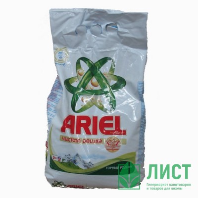Стиральный порошок Ariel 3000г Автомат Горный родник Стиральный порошок Ariel 3000г Автомат Горный родник