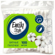 Ватные палочки Emily Style 100штук в пакете
