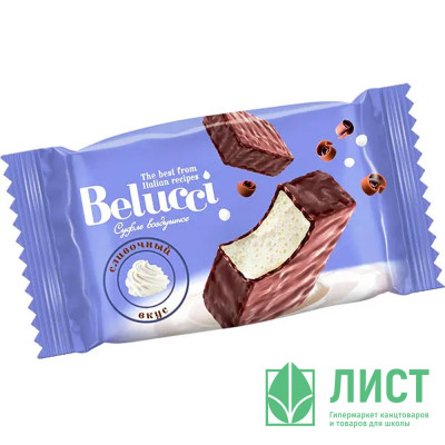 Конфеты-суфле &quot;Belucci&quot; со сливочным вкусом (коробка 1,2 кг) арт.ЯК527 Конфеты-суфле "Belucci" со сливочным вкусом (коробка 1,2 кг) арт.ЯК527