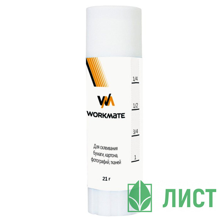 Клей-карандаш 21г WorkMate PVА арт.063000500 (Ст.12)