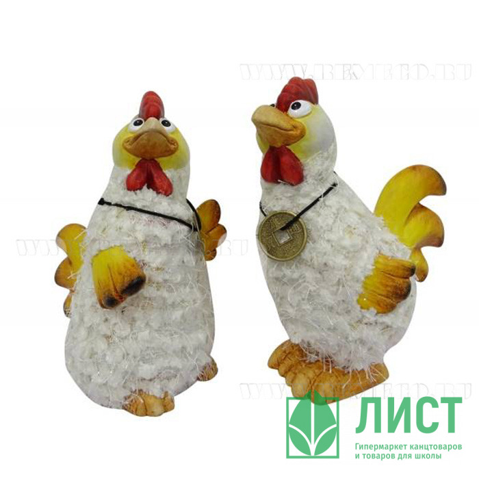 яяяКопилка СИМВОЛ ГОДА "Петух" 12*7,5*15см асс. арт.238853