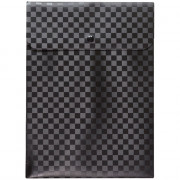 Папка-конверт на кнопке А4(230*320) 400мкм deVENTE Total Black, внеш. карман арт.3071347 (Ст.60)