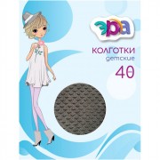 Колготки арт.П31-288 95% полиамид 5% эластан Сердечки цвет белый (Эра)