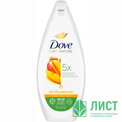 Гель для душа Dove 250мл Пробуждение манго и миндаль (Ст.12) Гель для душа Dove 250мл Пробуждение манго и миндаль (Ст.12)