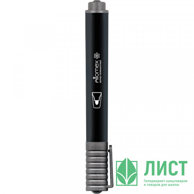 Маркер перманентный Attomex круглый 3мм черный арт.5043501