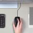Мышь проводная Logitech B100 черная USB - 