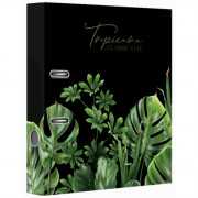 Папка с арочным механизмом deVENTE Tropicana A4 75 мм, глянцевая ламинация, картонная разобранная, без металлической окантовки, цветная печать, запечатка форзаца